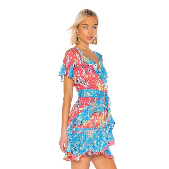 Tanya Taylor Dresses & Skirts - Tanya Taylor Floral Bianka Flutter Airy Mini Dress